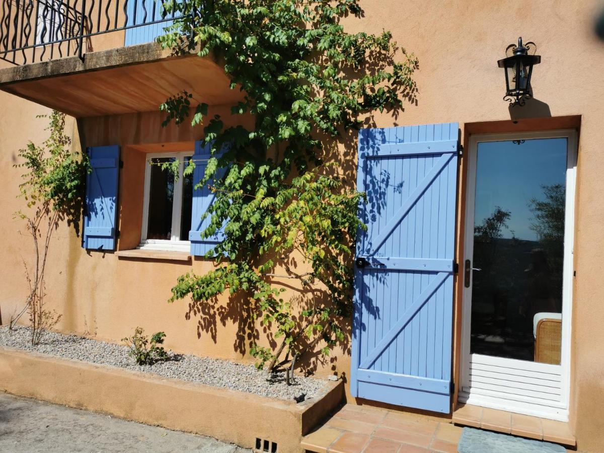 Appart Pins&parasol, piscine chauffée et bain à remous Taradeau Exterior foto